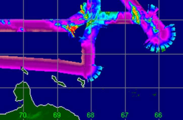 image of AMPR instrument data