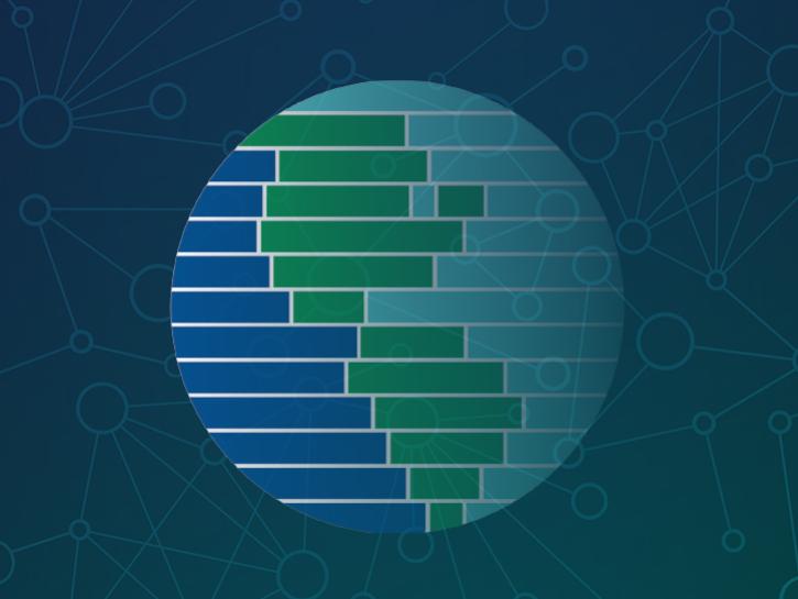 Earthdata graphic identifier on patterned background