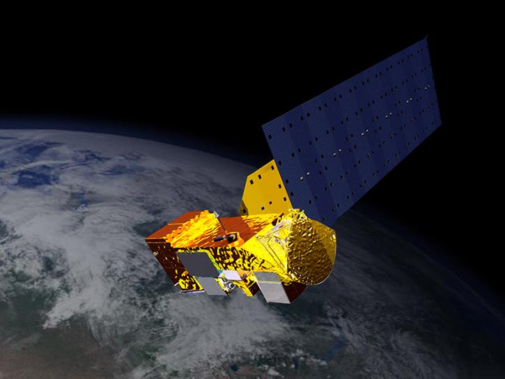 image of AQUA satellite