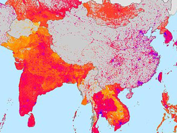 image of poverty data in Asia