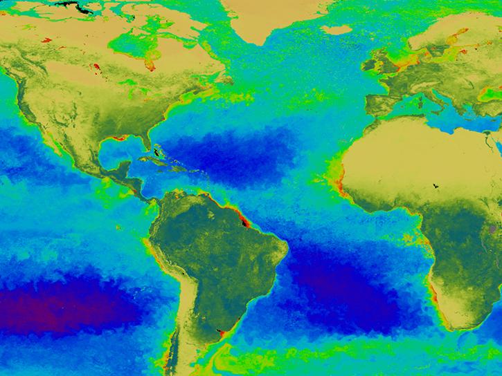 image of SeaWiFS instrument data