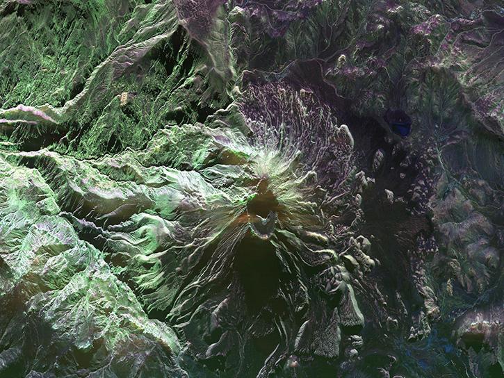 image of Ubinas volcano