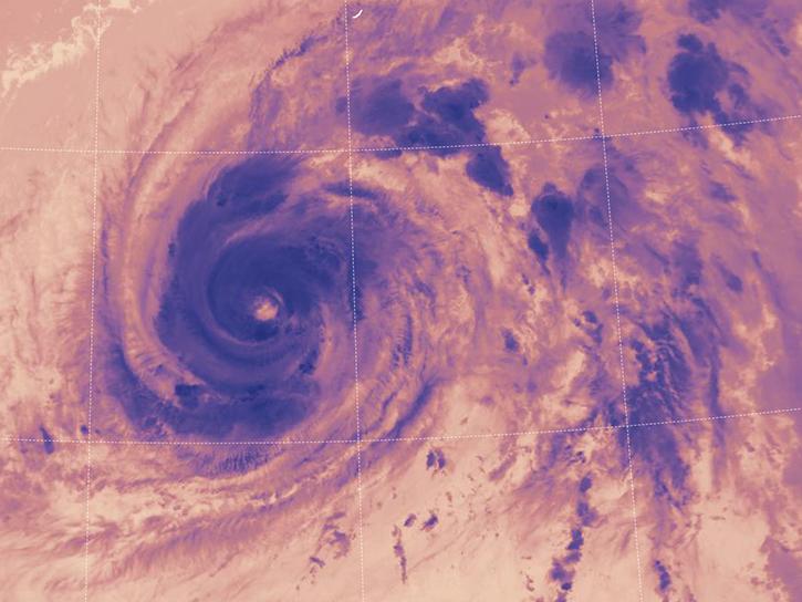 data image of hurricane taken by LANCE