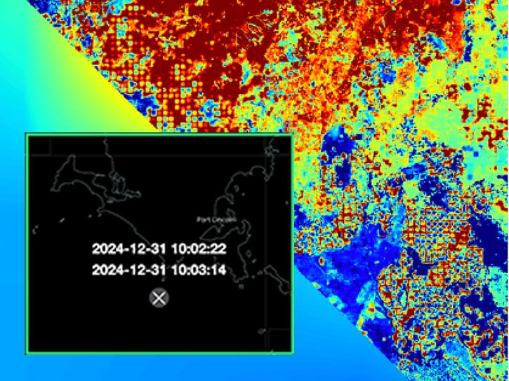 image of example of Earthdata Search dataset