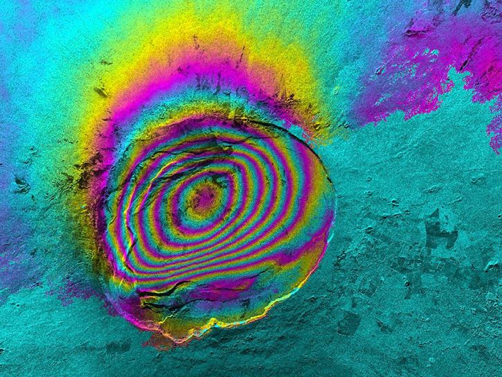 NISAR interferometry image