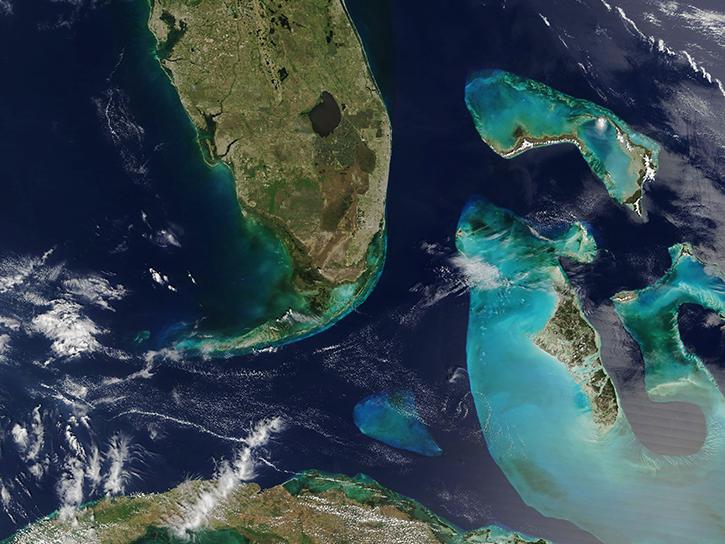 MODIS image of Florida