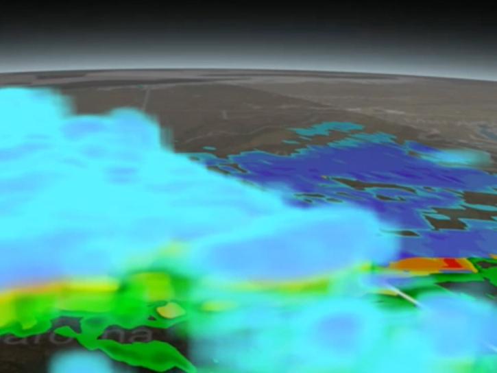 radar image of precipitation
