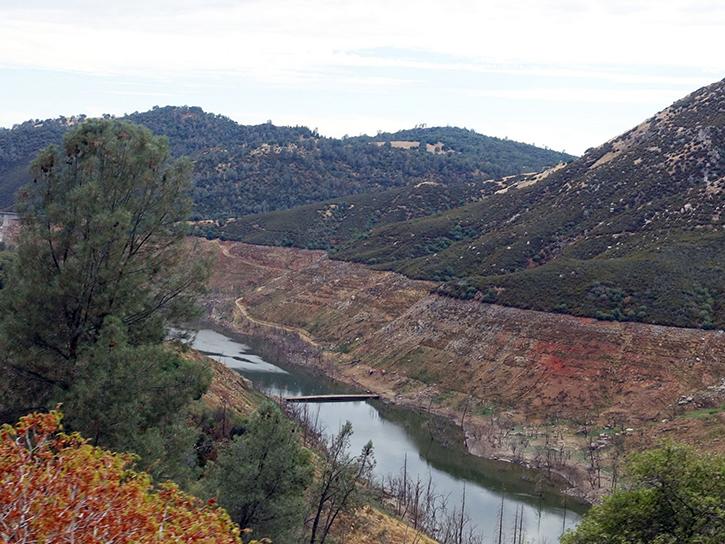 New Melones Lake captured on June 28, 2015