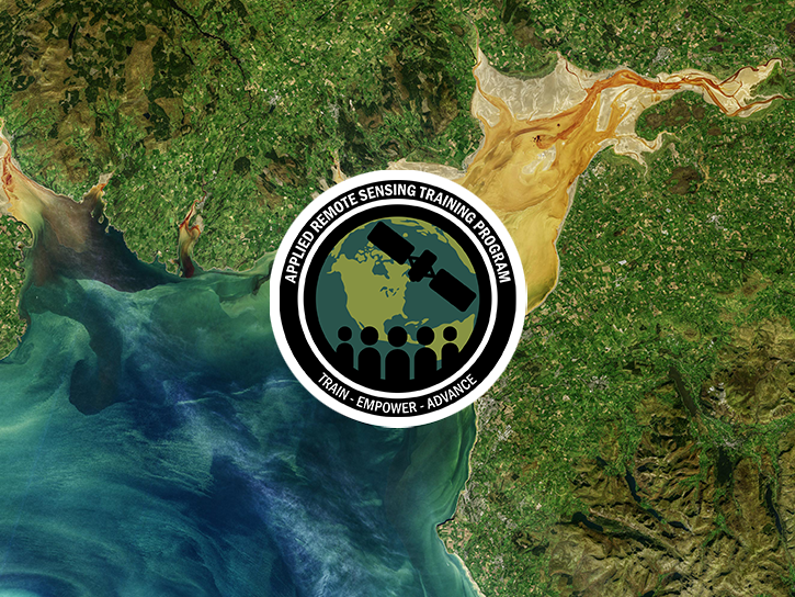 ARSET Logo with OLI Image