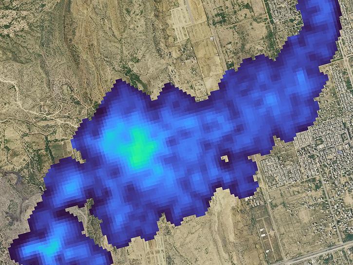 EMIT methane plume