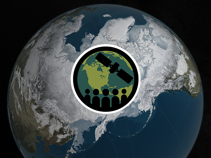 Image of North Pole from Space