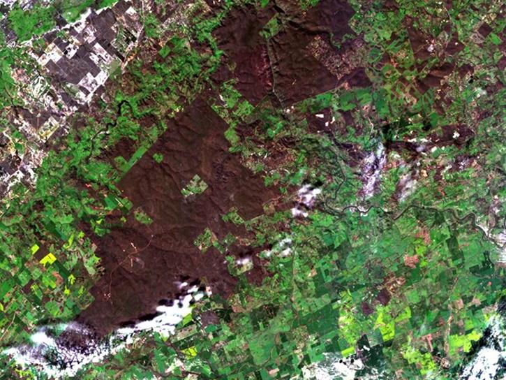 EMIT first light image over Western Australia