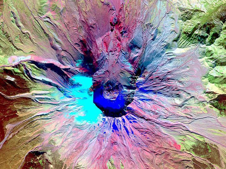 MASTER instrument image of Mt. St. Helens
