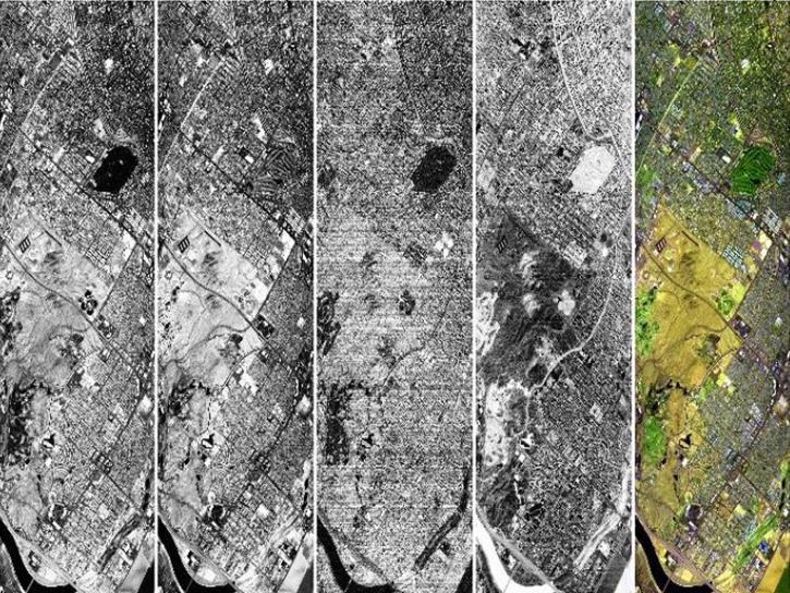satellite imagery of the Journada Experimental Range