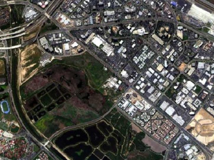 RGB composite AVIRIS-Classic image over Irvine, California, on May 10, 2006. 