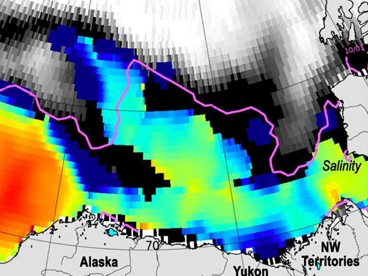 salinity data from SASSIE