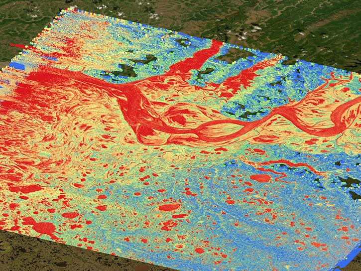SWOT Yukon River data