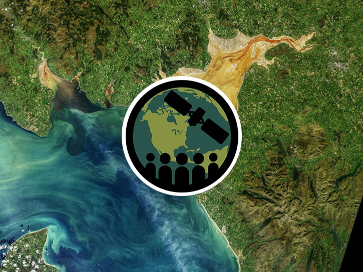 Satellite view of the Solway Firth