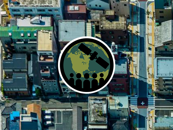 Popgrid 2021 training thumbnail, overhead of city