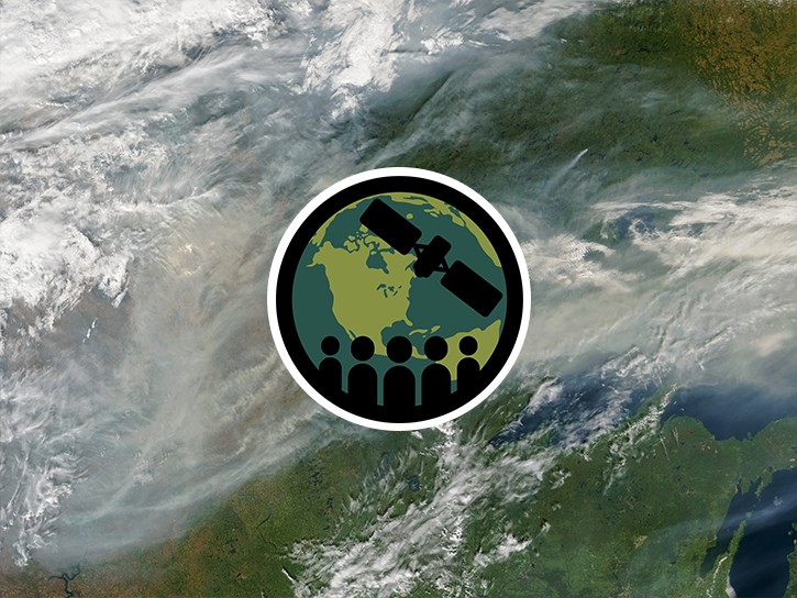 This satellite image from NASA displays a thick blanket of haze and air pollution over eastern China, the Yellow Sea