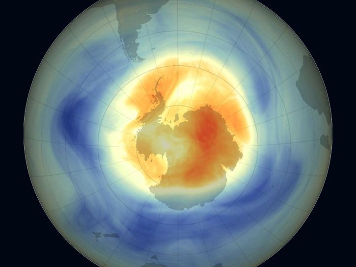 ozone data over Antarctica