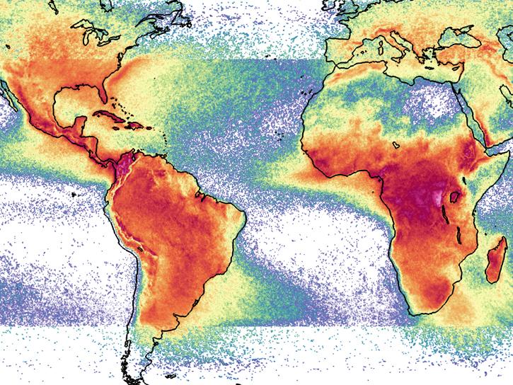 weather data from the Thunder Hour project