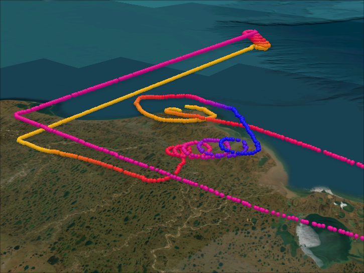 3D ABLE-3 Flightpath