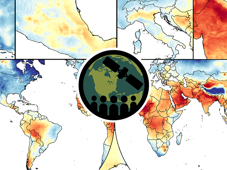 Maps of PM2.5 with ARSET Logo Superimposed
