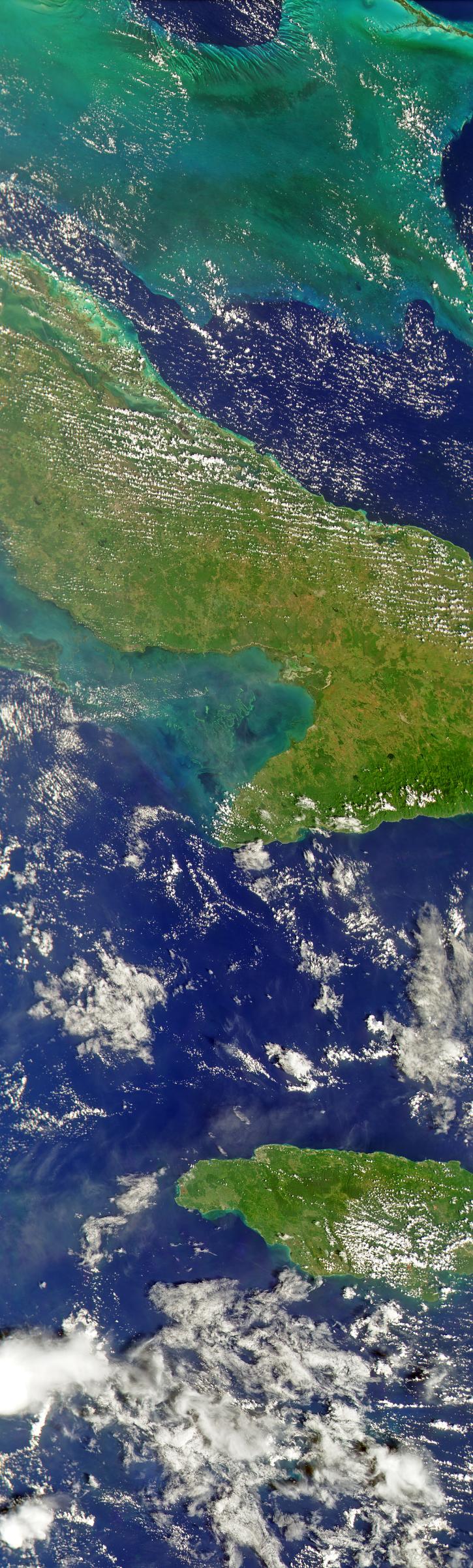 Cuba and Jamaica