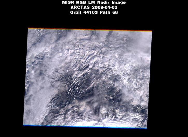 Fairbanks: Apr. 2, 2008, Nadir Camera 275 m Local