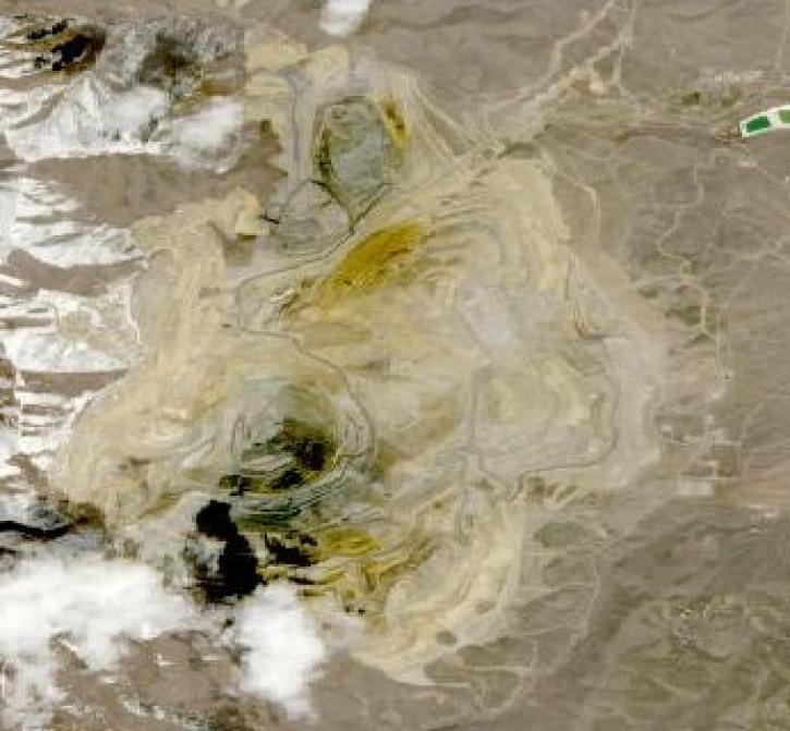 Bingham Canyon Mine April 26 2021 - Feature Grid