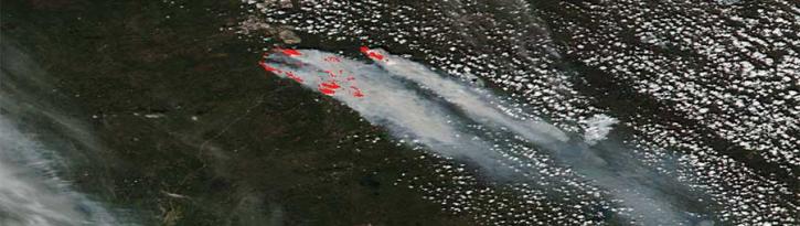 Fires in Fort McMurray, Canada - feature page
