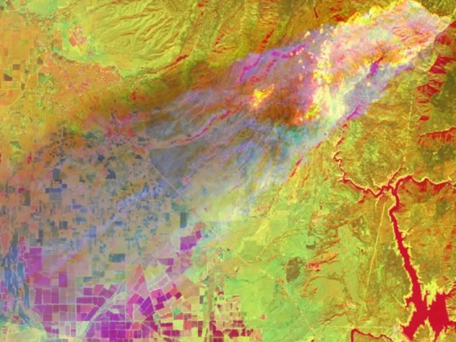 image of SEDAC population data