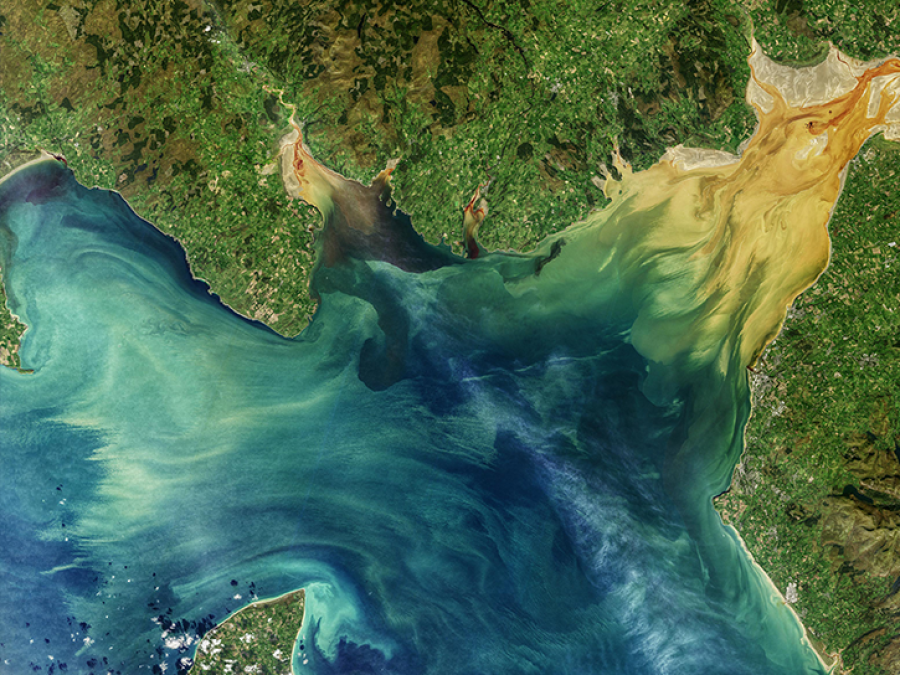 Landsat OLI Image of Solway Firth