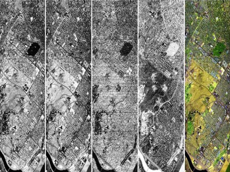 satellite imagery of the Journada Experimental Range