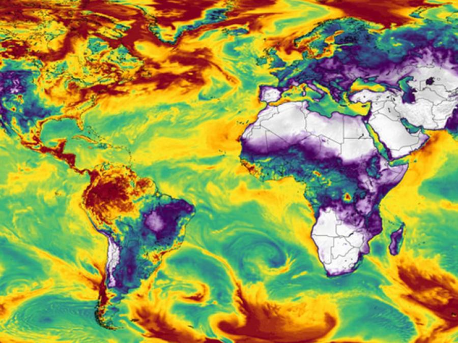 satellite global carbon data