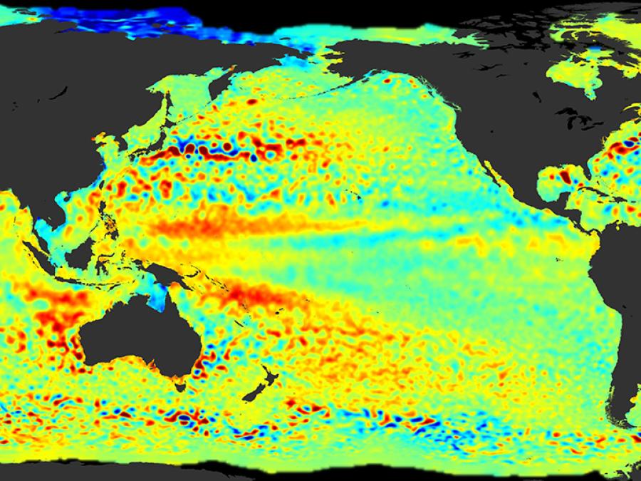 sea surface height data