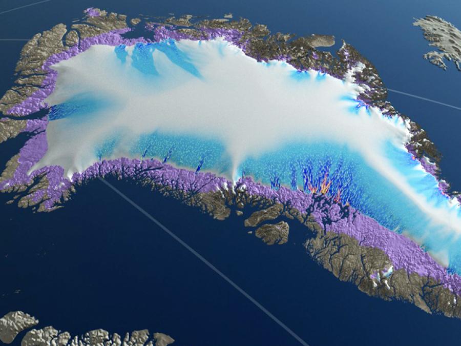 Greenland ice sheet