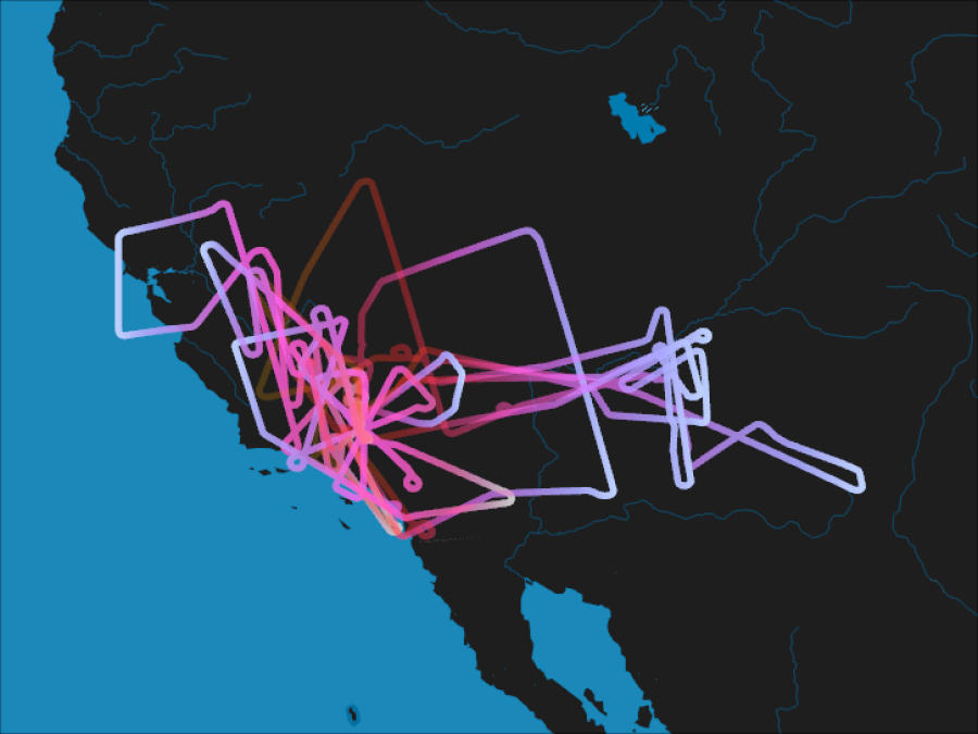 ACEPOL Flightpaths