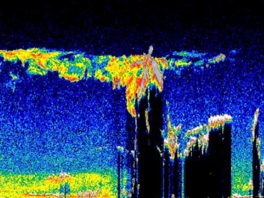 middle latitude stratospheric aerosol attenuated backscatter