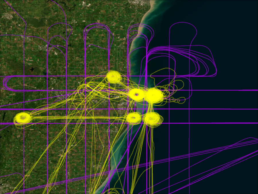 LMOS Flightpaths