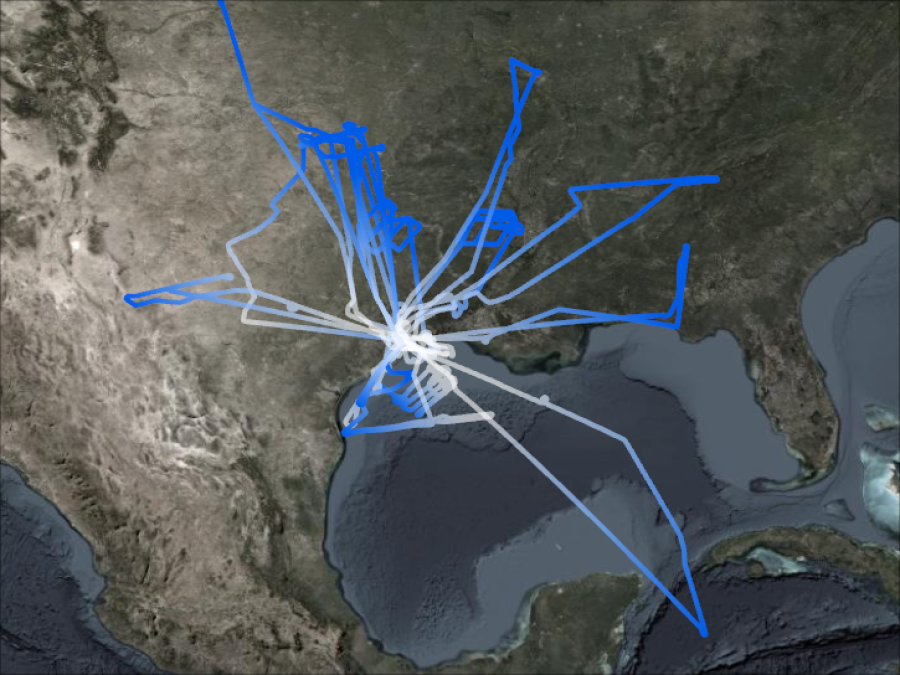 MACPEX Flightpaths