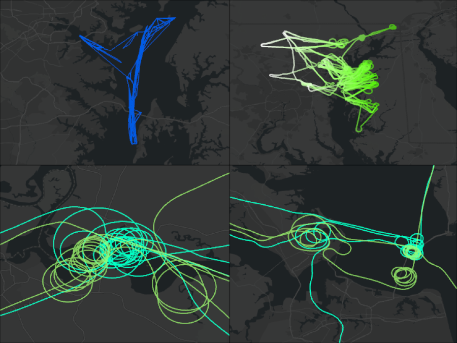 OWLETS Flight and Boat Paths