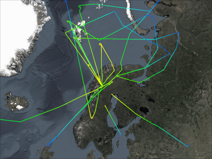 SOLVE Flightpaths