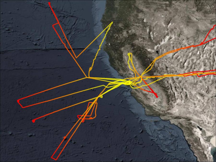 CITE-2 Flightpaths