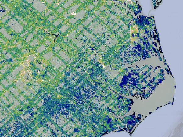 GEDI lidar instrument data