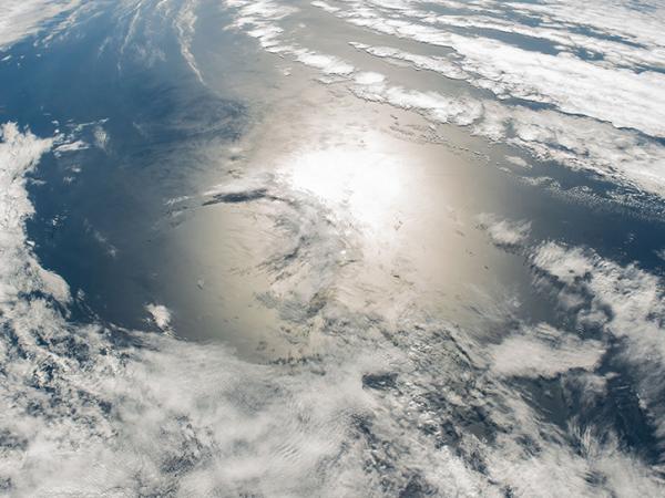 image of clouds in Earth's atmosphere