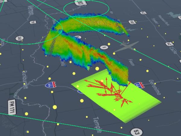 image of GHRC lightning data