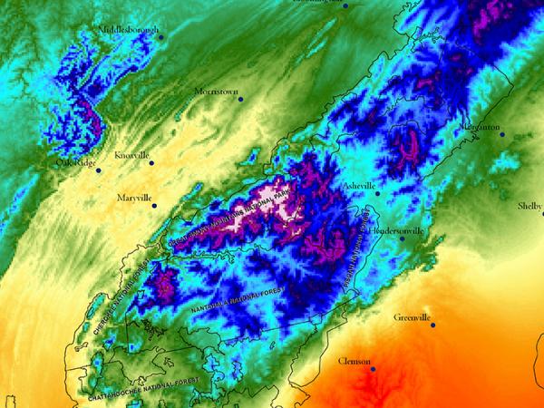 daymet data from ORNL DAAC