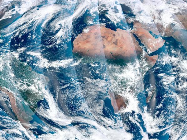 image of VIIRS satellite data over Africa